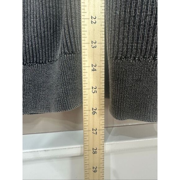 NWOT Free People We The Free Worn Thru Washed Black Long Sleeve Sweatshirt XS - Picture 9 of 11